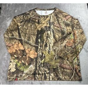 Mossy‎ Oak Shirt Mens 3XL Break Up Country Camo Long Sleeve Hunting Outdoors